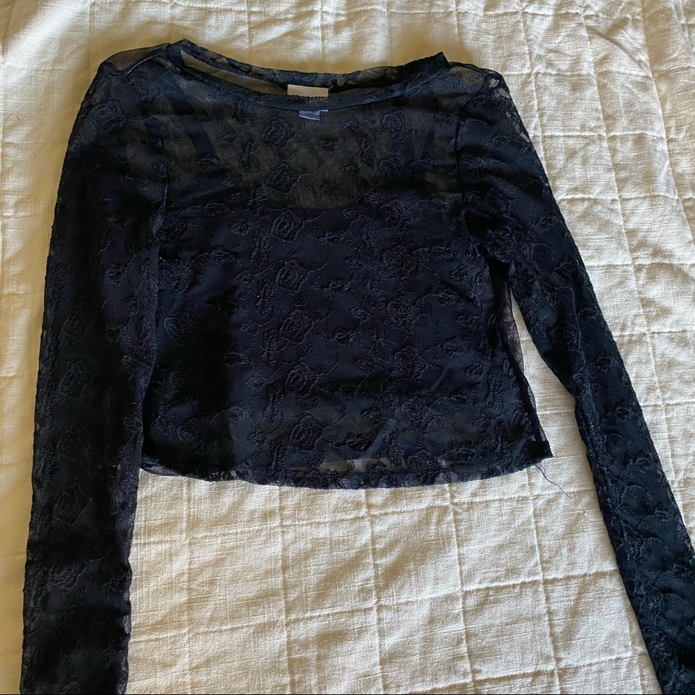 Lace long sleeve